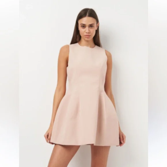 ZARA VOLUMINOUS SHORT DRESS size small NEW “No body wants this/ Netflix “ - Picture 1 of 16